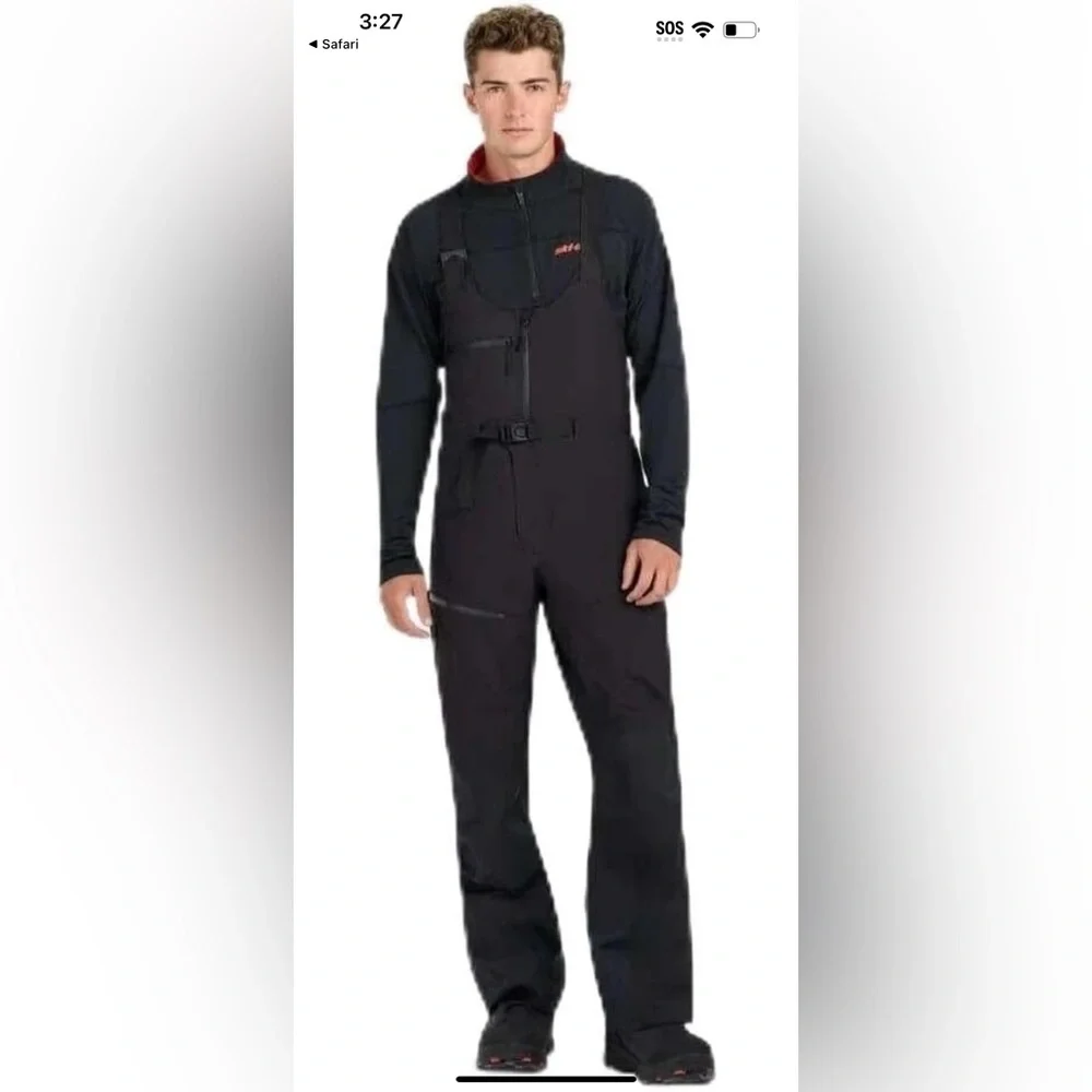 NWT Ski-Doo Men's BC Aspect Highpants Ski Snow Pants Black Size XL
